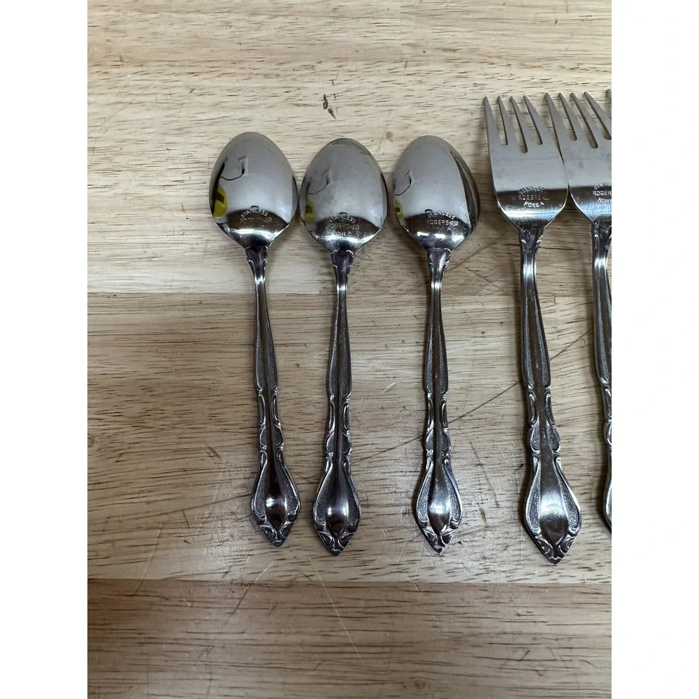 Rogers Co Stanley Roberts Auberge Lot Of 16 Stainless